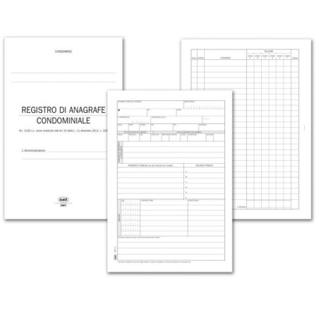 Registro Anagrafe e sicurezza condominiale - 64 pagine